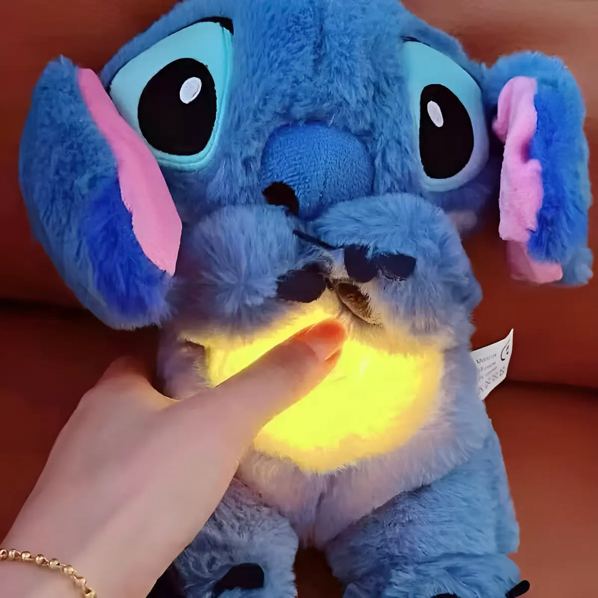 Stitch Peluche Que Respira, Alivia Ansiedad Con Sonido