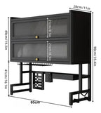 Escurridor Doble Tapa 65 Cm Para Cocina Acero Inoxidable
